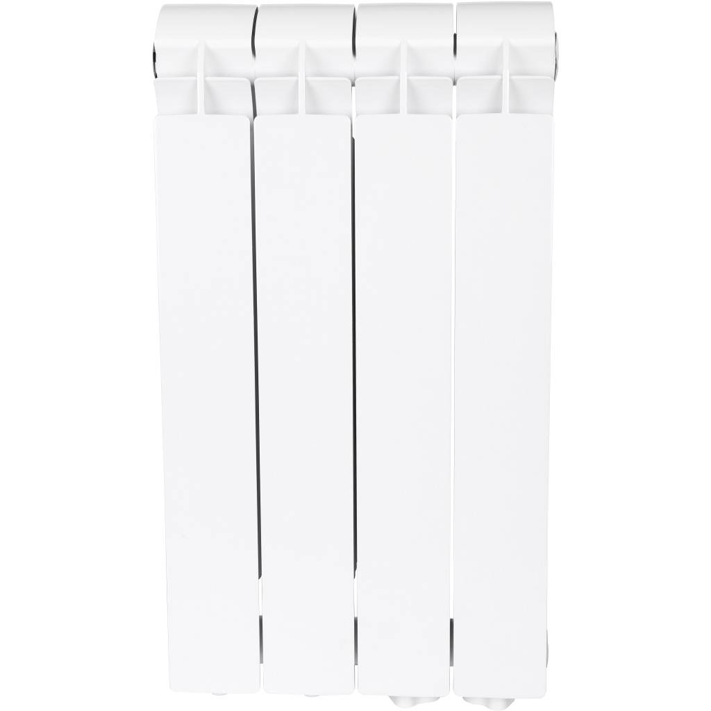 Радиатор алюминиевый Global VOX- R 500 4 секции нижнее правое подключение (белый RAL 9010), 169528