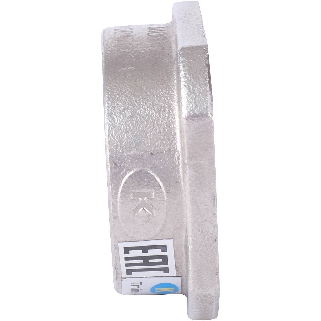 Клапан обратный пружинный ZETKAMA 275I Ду15 Ру40 межфланцевый из нерж. стали, 275I015E51