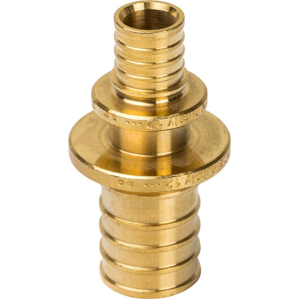 Муфта STOUT соединительная переходная для труб из сшитого полиэтилена (аксиал., 25x16)