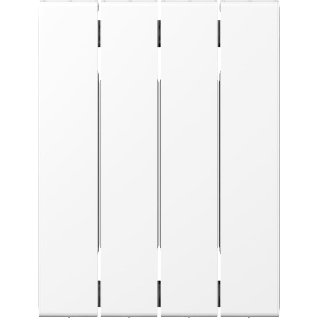 Радиатор биметаллический RIFAR SUPReMO 350 4 секции боковое подключение (белый RAL 9016), 4RS35-4