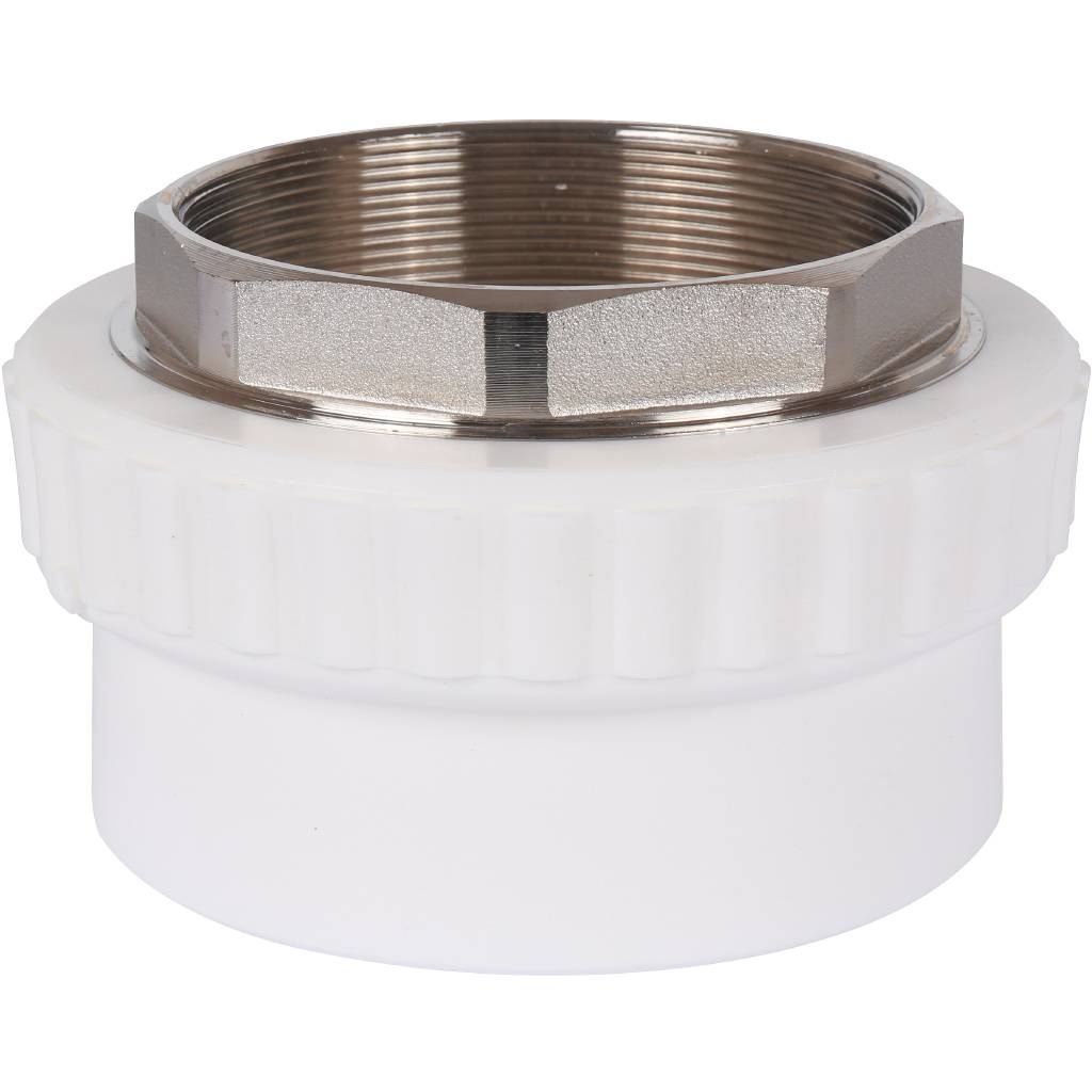 Муфта комбинированная Kalde под шестигранник (внутр. резьба, 110х4 ) для полипропиленовых труб под сварку