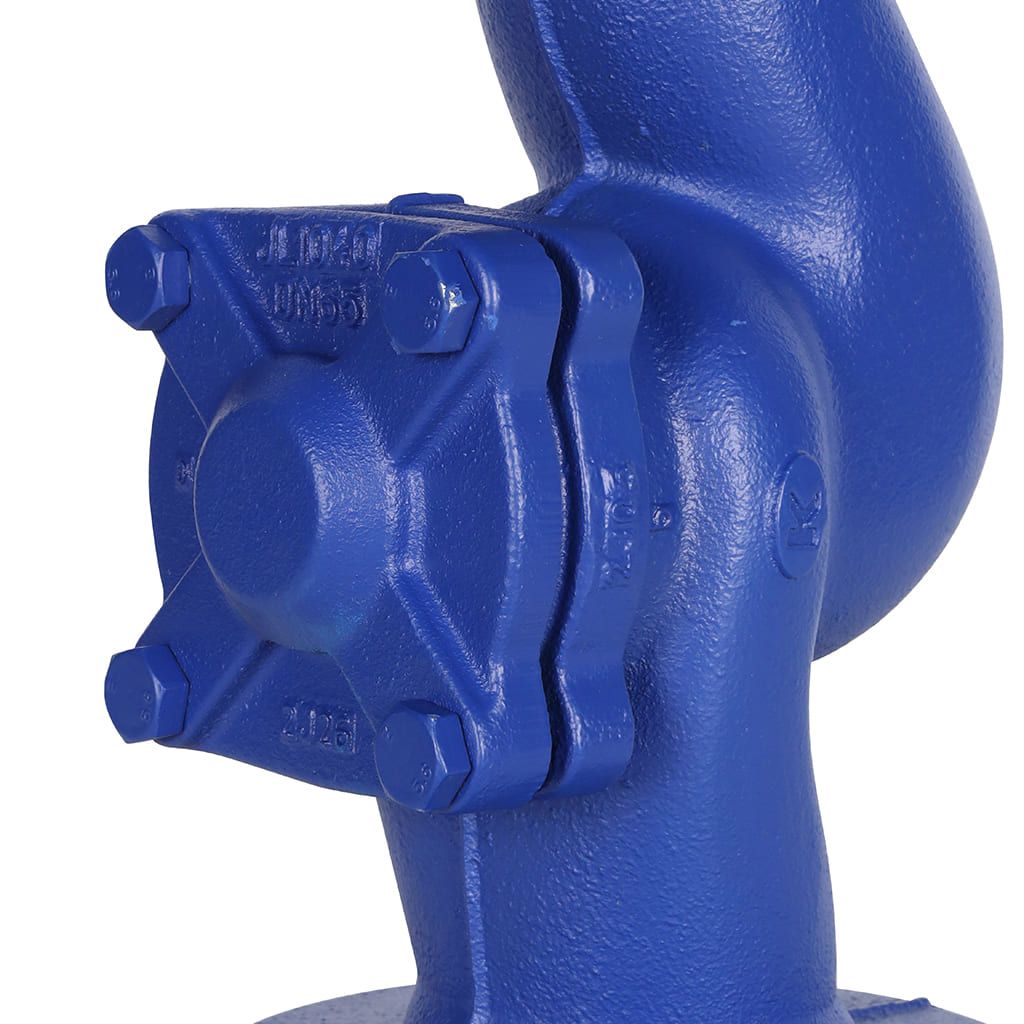 Клапан обратный подъемный ZETKAMA 287A Ду65 Ру16 фланцевый из чугуна, 287A065C31