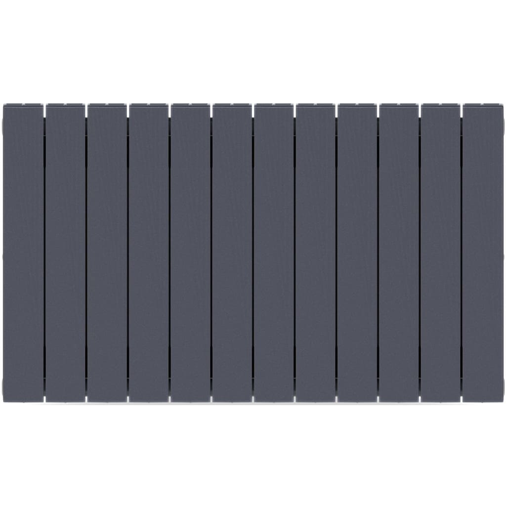 Радиатор биметаллический RIFAR SUPReMO 500 12 секций боковое подключение (ТИТАН), 4RS50-12-TI