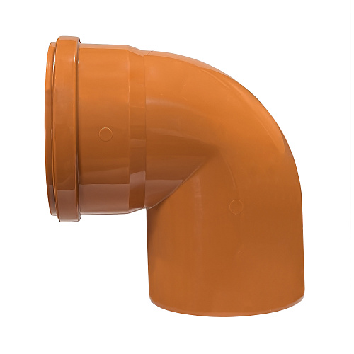 Отвод НК ПП 160х87, рыжий,РТП