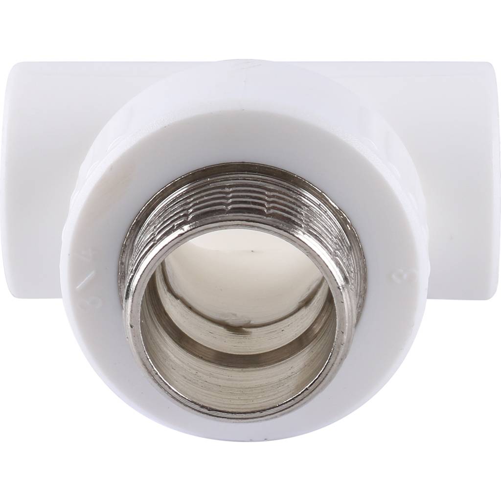 Тройник Kalde с наружной резьбой для полипропиленовых труб 20x3/4