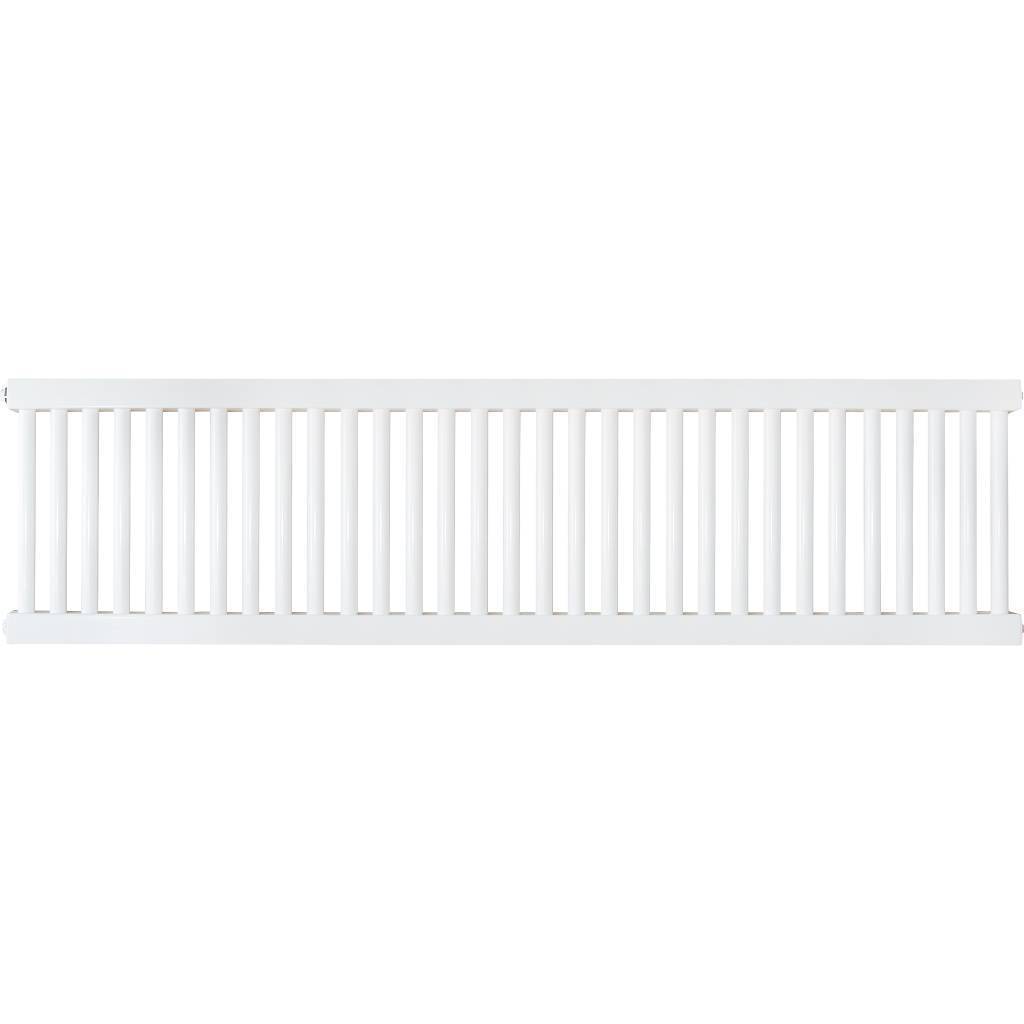 Трубчатый стальной радиатор КЗТО РС 1-500-31 секция 1/2 боковое подключение RAL9010, РС15003112RAL9010