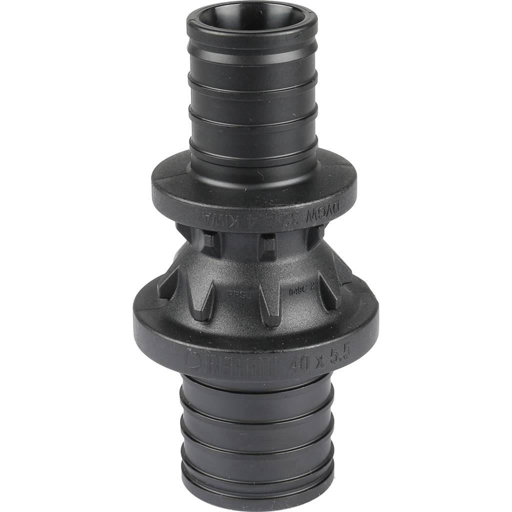 Муфта соединительная РЕХАУ RAUTITAN переходная 40-32 PX для труб из сшитого полиэтилена аксиальный