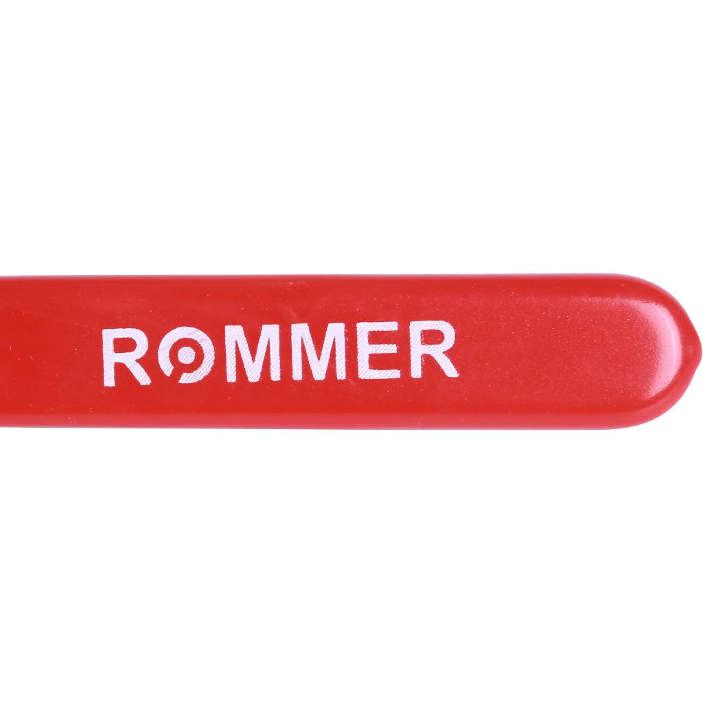 Кран шаровой ROMMER 1 ВН/ВН, ручка рычаг, RBV-0001-0110325