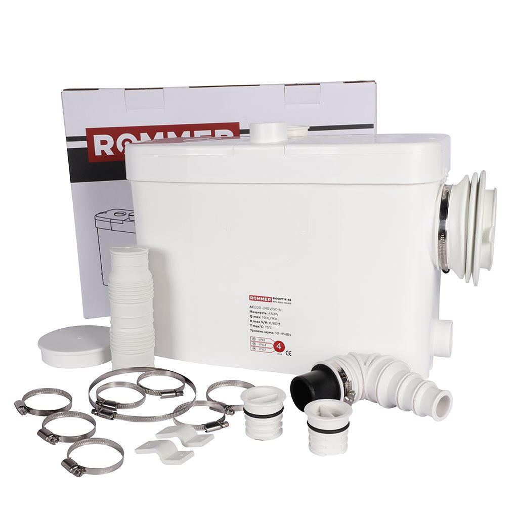 Канализационная насосная установка ROMMER BIOLIFT R-4S, RPD-0010-100450
