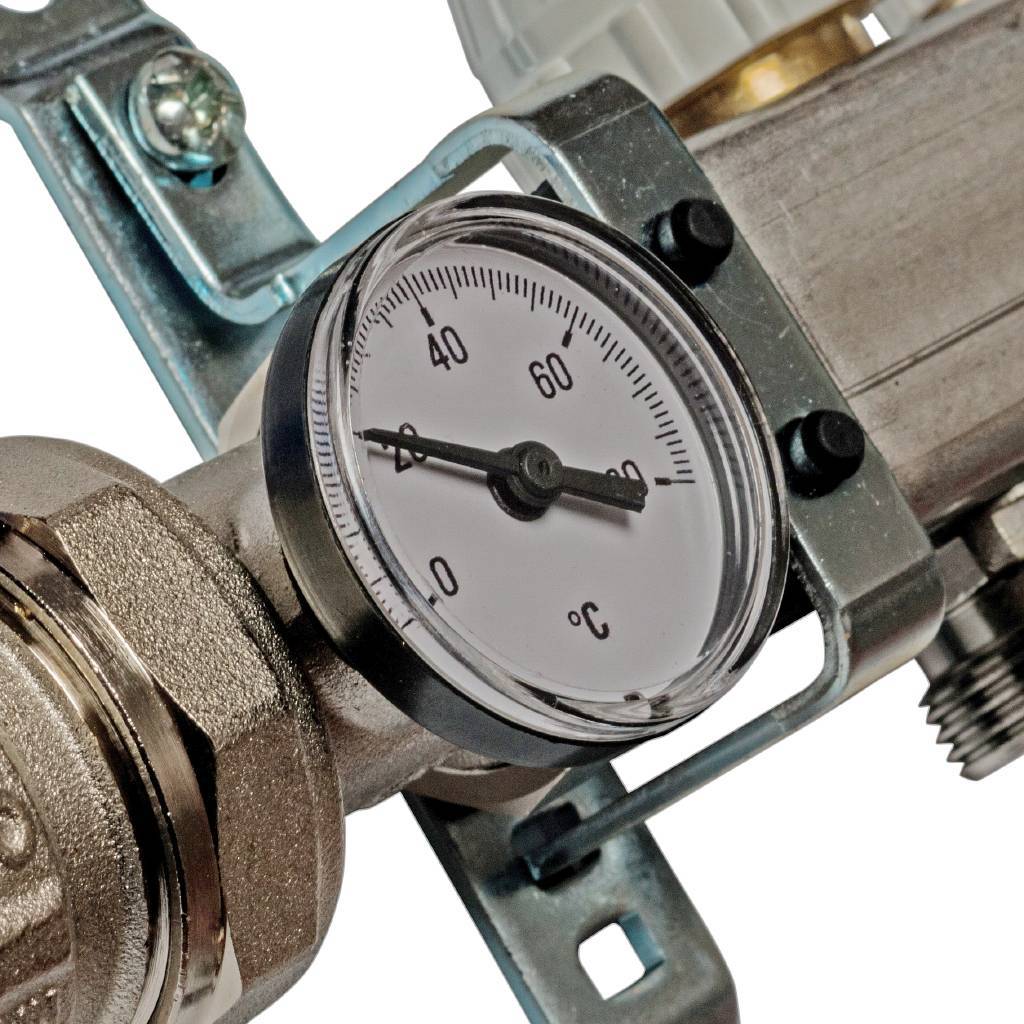 Коллектор из нержавеющей стали в сборе с расходомерами STOUT 7 выходов, SMS 0907 000007