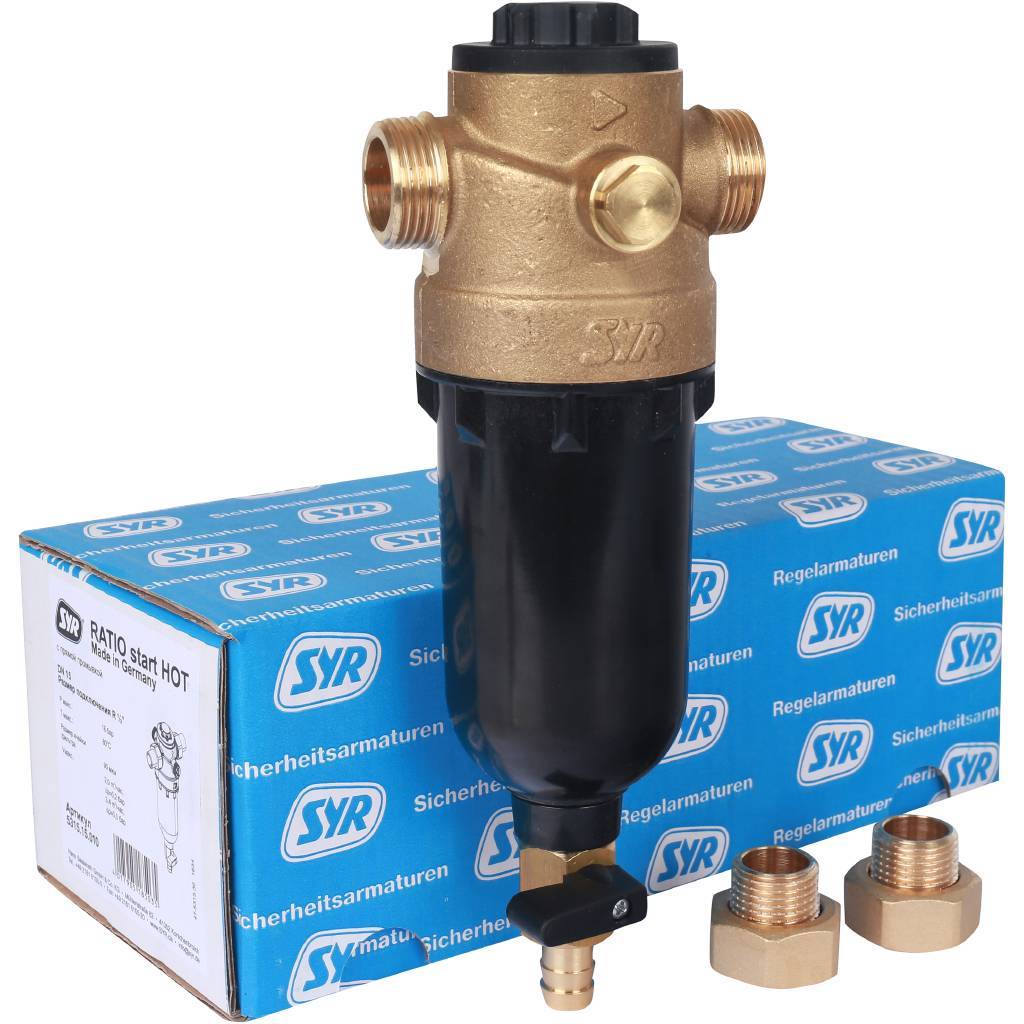 Фильтр SYR Ratio Start-Hot DN 15 (горячая вода), 5315.15.010