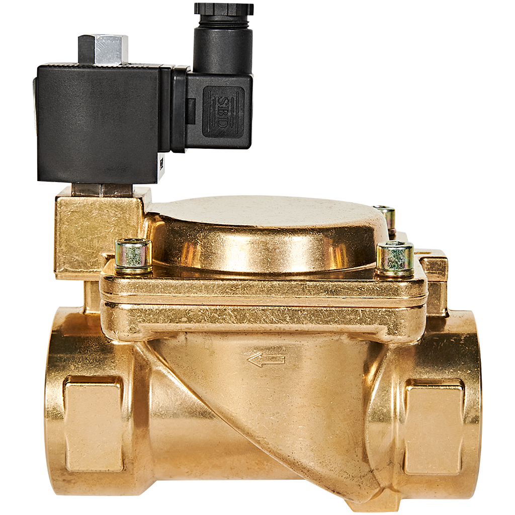 Клапан соленоидный (электромагнитный) STOUT непрямого (пилотного) действия НО 220В G2 SSV-0040-220050