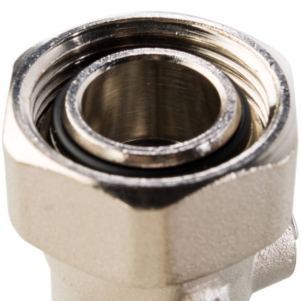 Узел нижнего подключения радиатора STOUT для двухтрубной системы, прямой 3/4, SVH-0002-000020