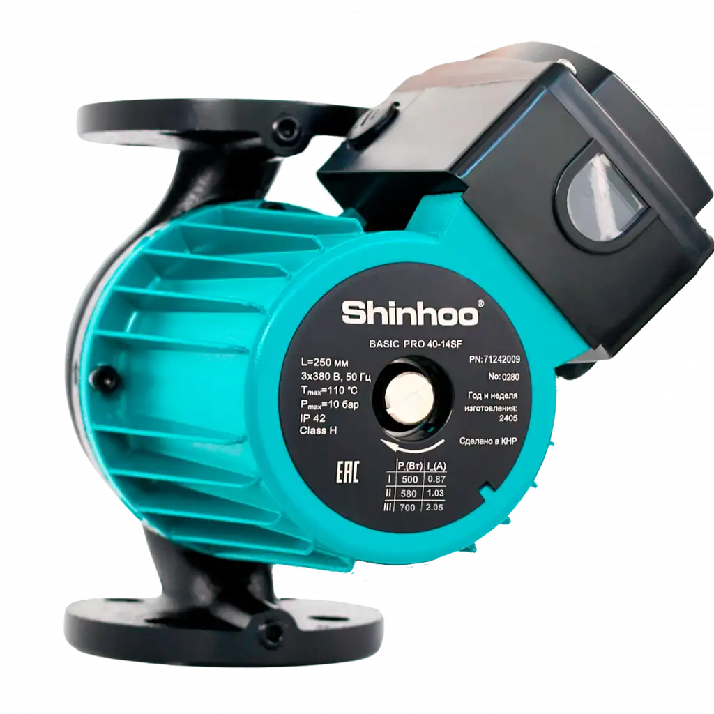 Циркуляционный насос Shinhoo BASIC PRO 80-14SF 3х380V-1724393998