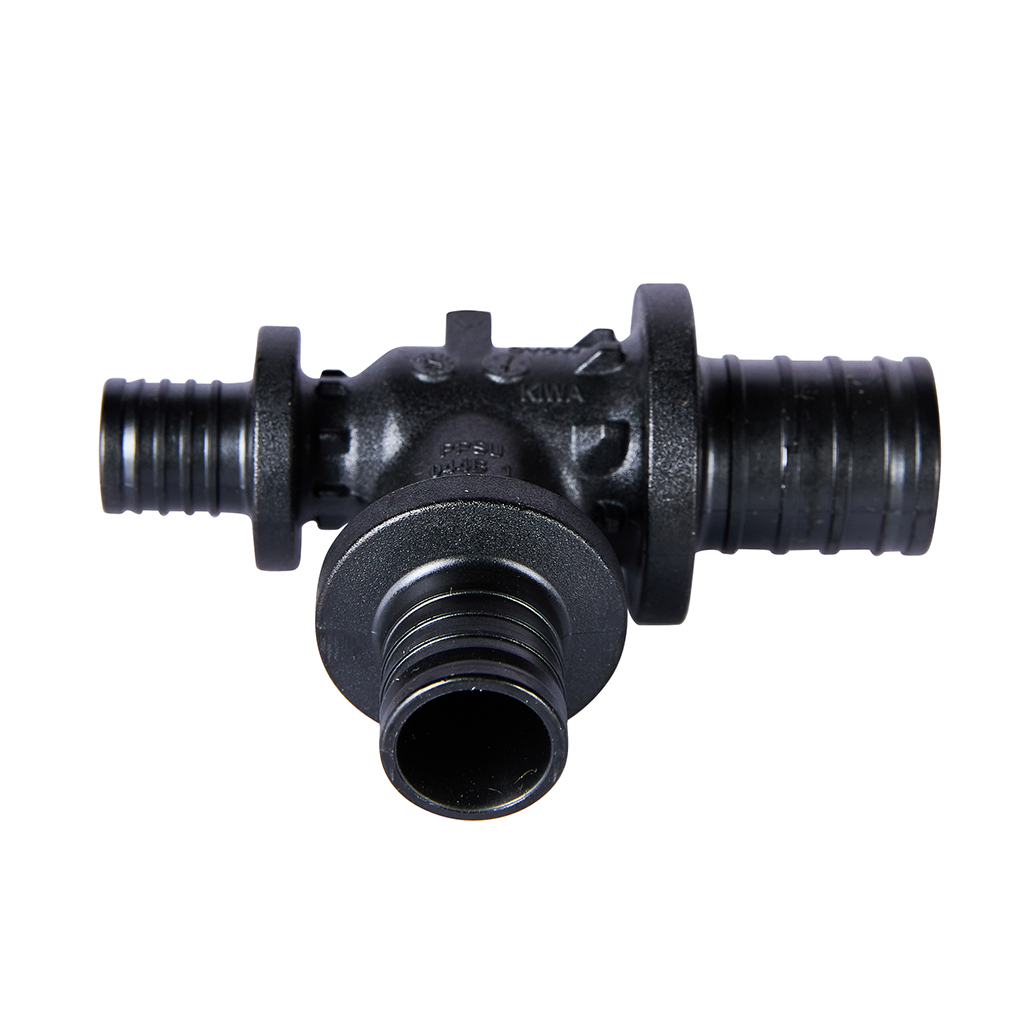 Тройник РЕХАУ RAUTITAN с уменьшенным боковым и торцевым проходом 25-20-16 PX, 11600841001