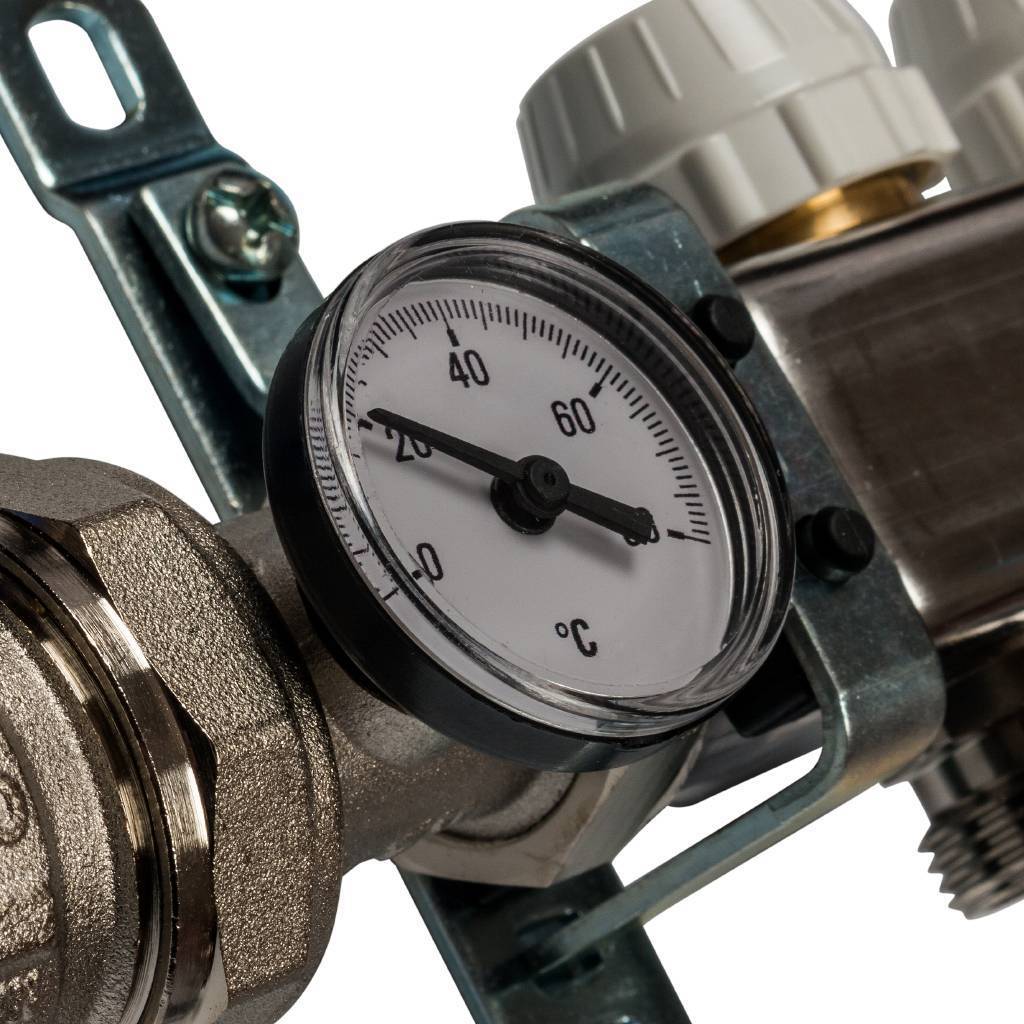 Коллектор из нержавеющей стали в сборе с расходомерами STOUT 10 выходов, SMS 0907 000010