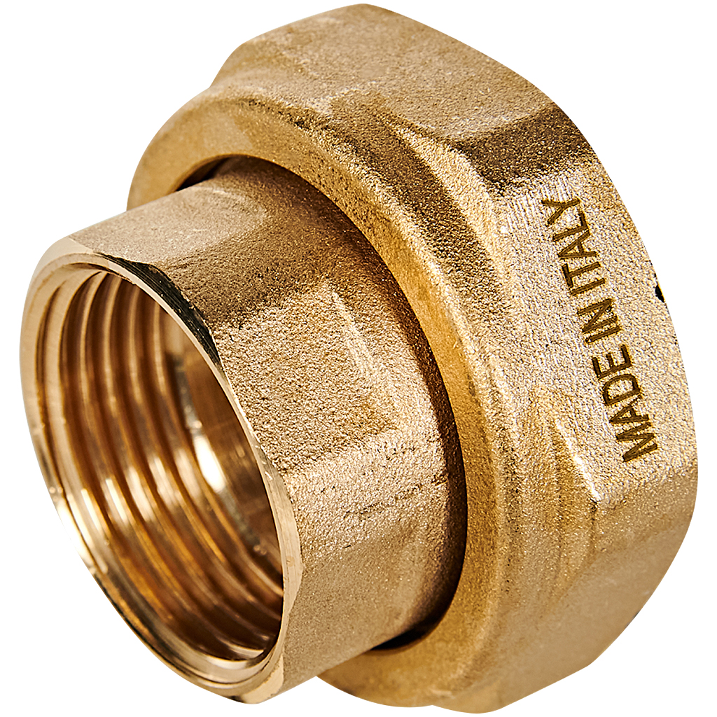 Присоединительный комплект STOUT G1 1/2 x Rp 1 из латуни с прокладками (1 шт.)