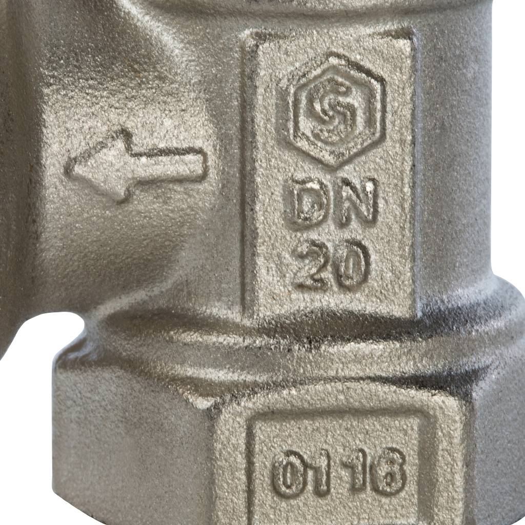 Клапан термостатический STOUT угловой 3/4, SVT-0004-000020