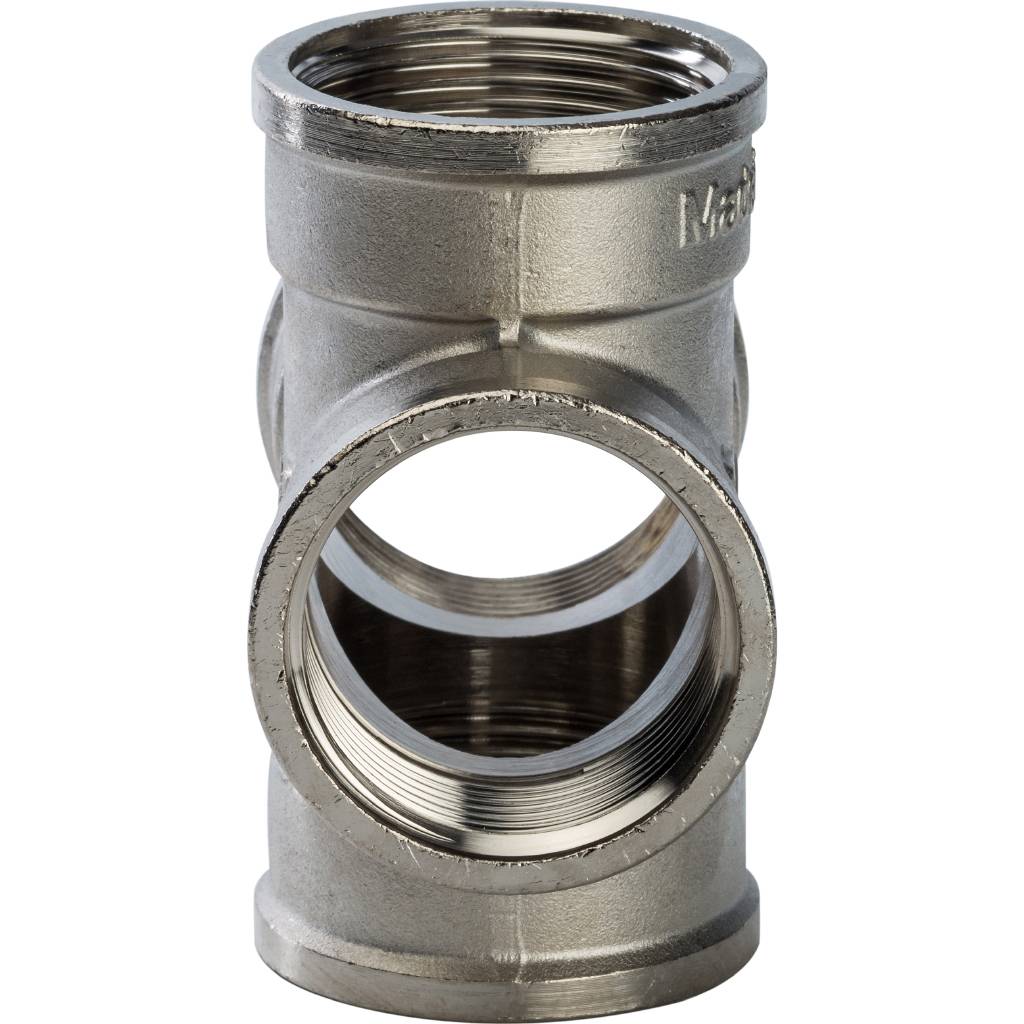 Крестовина STOUT ВВ никелированная 1 1/4, SFT-0031-000114