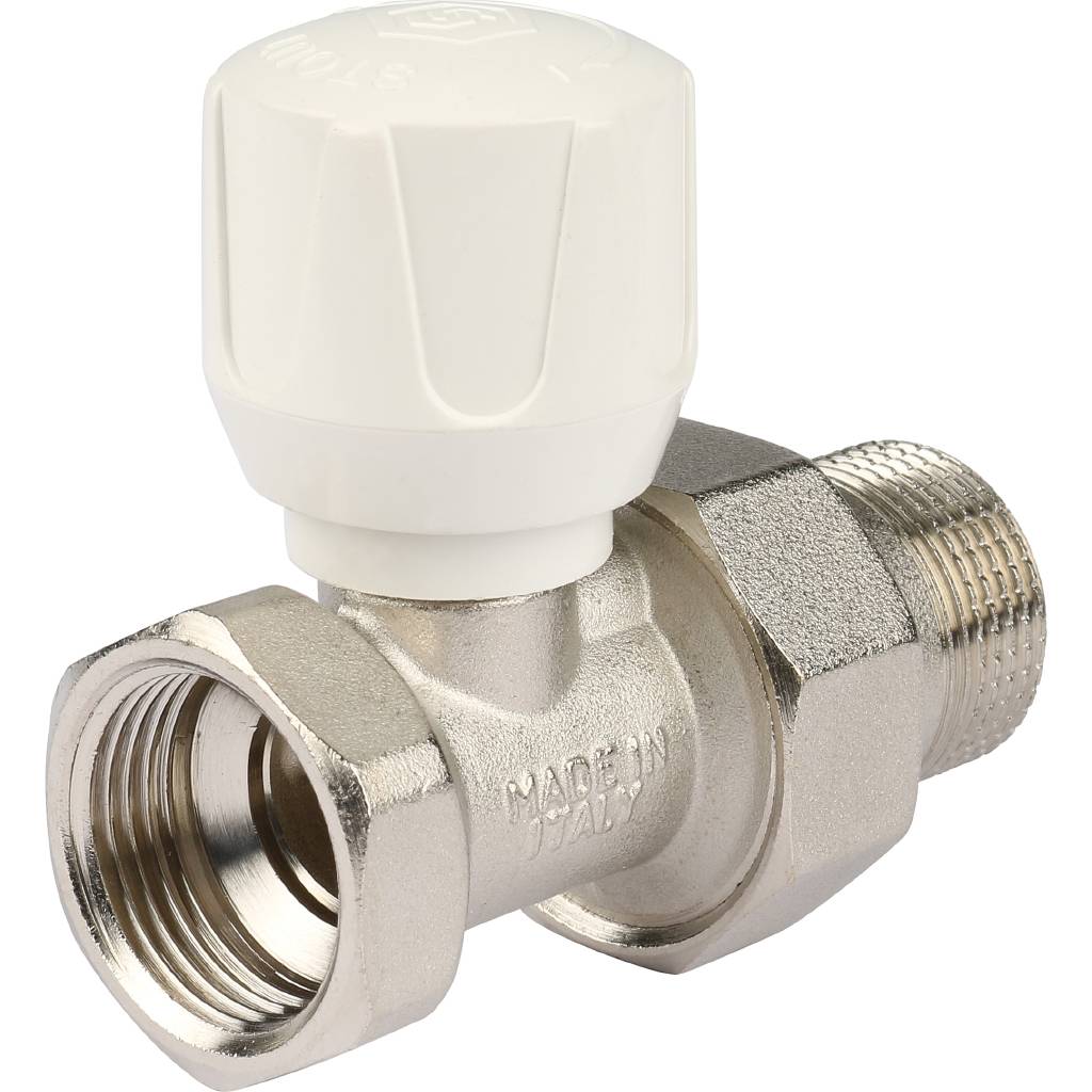 Клапан ручной терморегулирующий STOUT SVR прямой 3/4, SVR-2122-000020