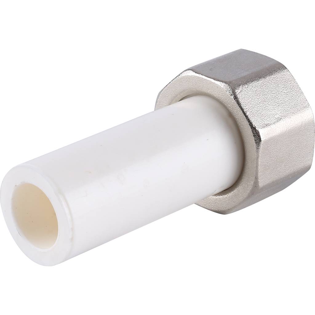 Штуцер Kalde с гайкой внутренная резьба для полипропиленовых труб 25х1