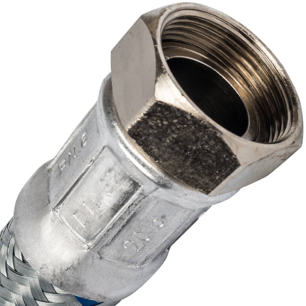 Гибкая подводка для воды STOUT НР 1 1/4 х ВР 1 1/4, длина 1000 мм, SHF-0137-323232