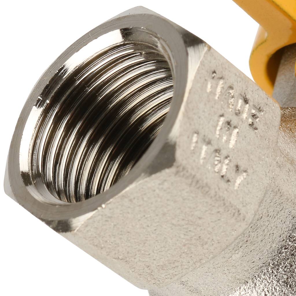 Кран шаровый Itap BERLIN 072 1/2 муфтовый для газа полнопроходный (бабочка), 26080r