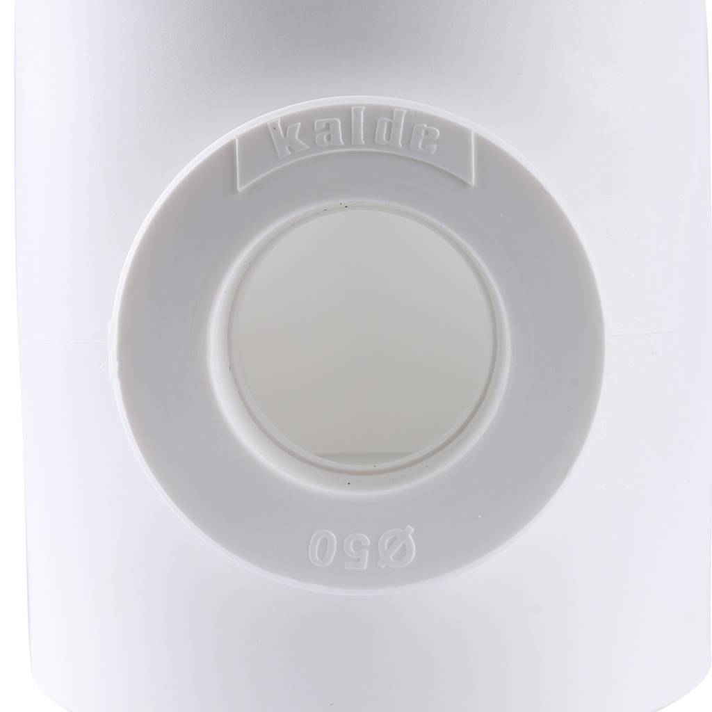 Тройник переходной Kalde 110х50х110 для полипропиленовых труб под сварку (цвет белый), 3212-tio-115011