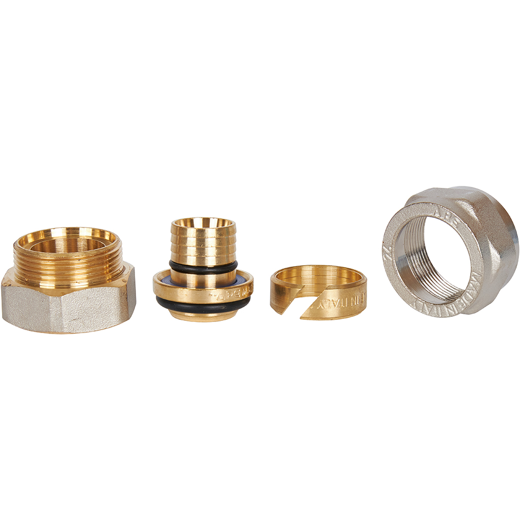 Переходник STOUT с внутренней резьбой 1 х26 для металлопластиковых труб винтовой, SFS-0002-000126