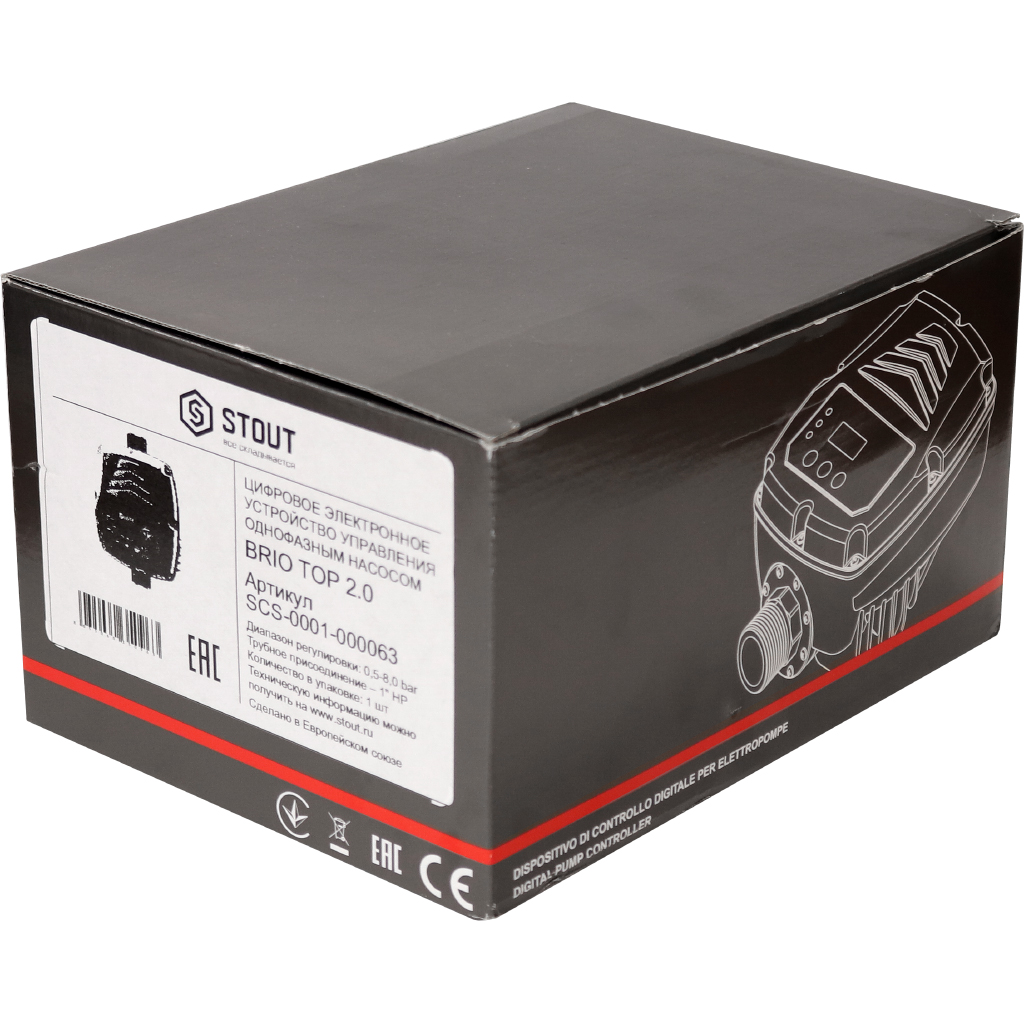 Устройство управления насосом STOUT BRIO-TOP, SCS-0001-000063