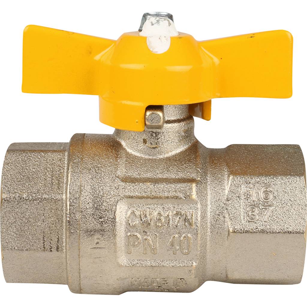 Кран шаровый Itap LONDON 068 3/4 полнопроходной, ручка-бабочка