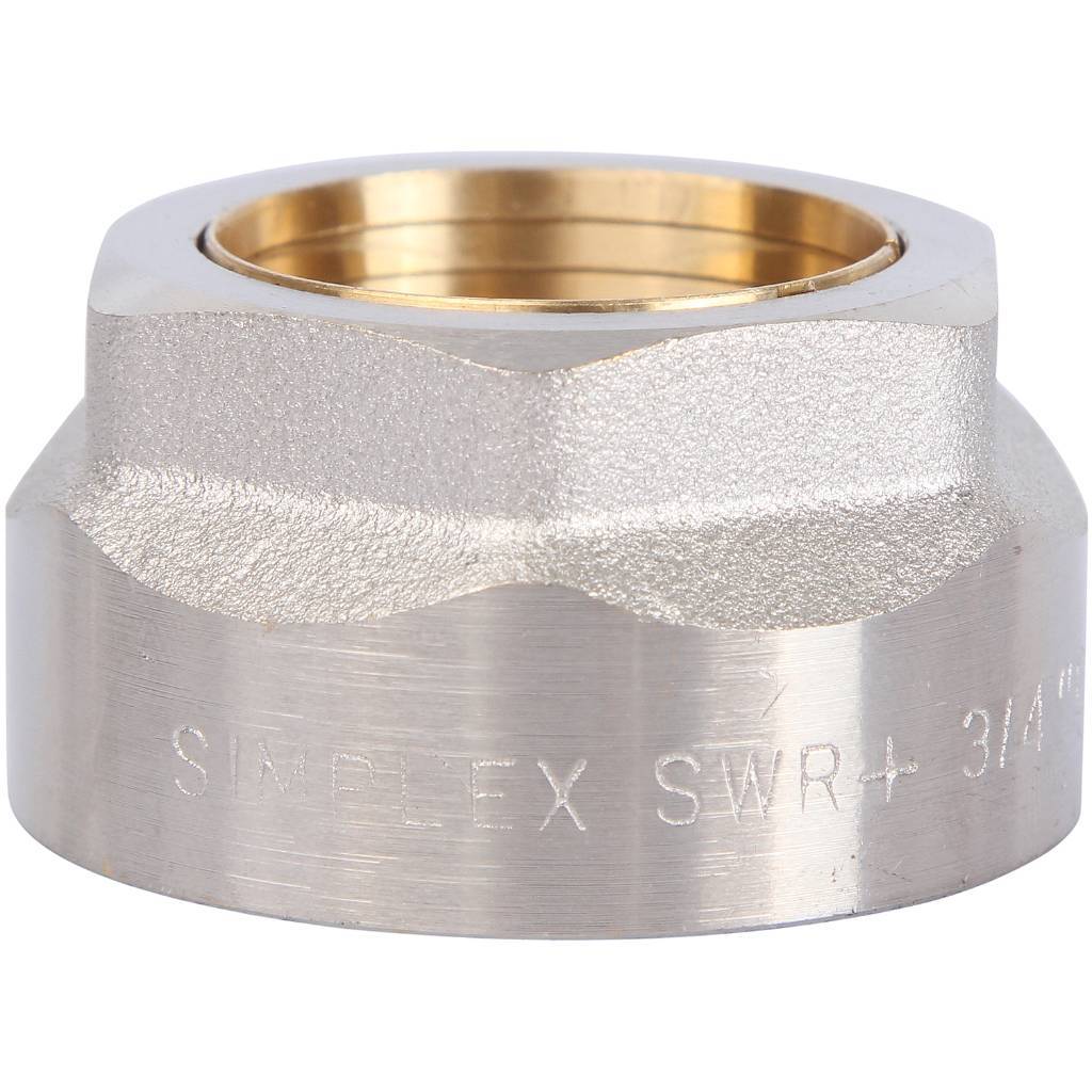 Фитинг Meibes резьбовой латунный Plus для стальных труб 3/4 х3/4 ВР, DVGW, F13092