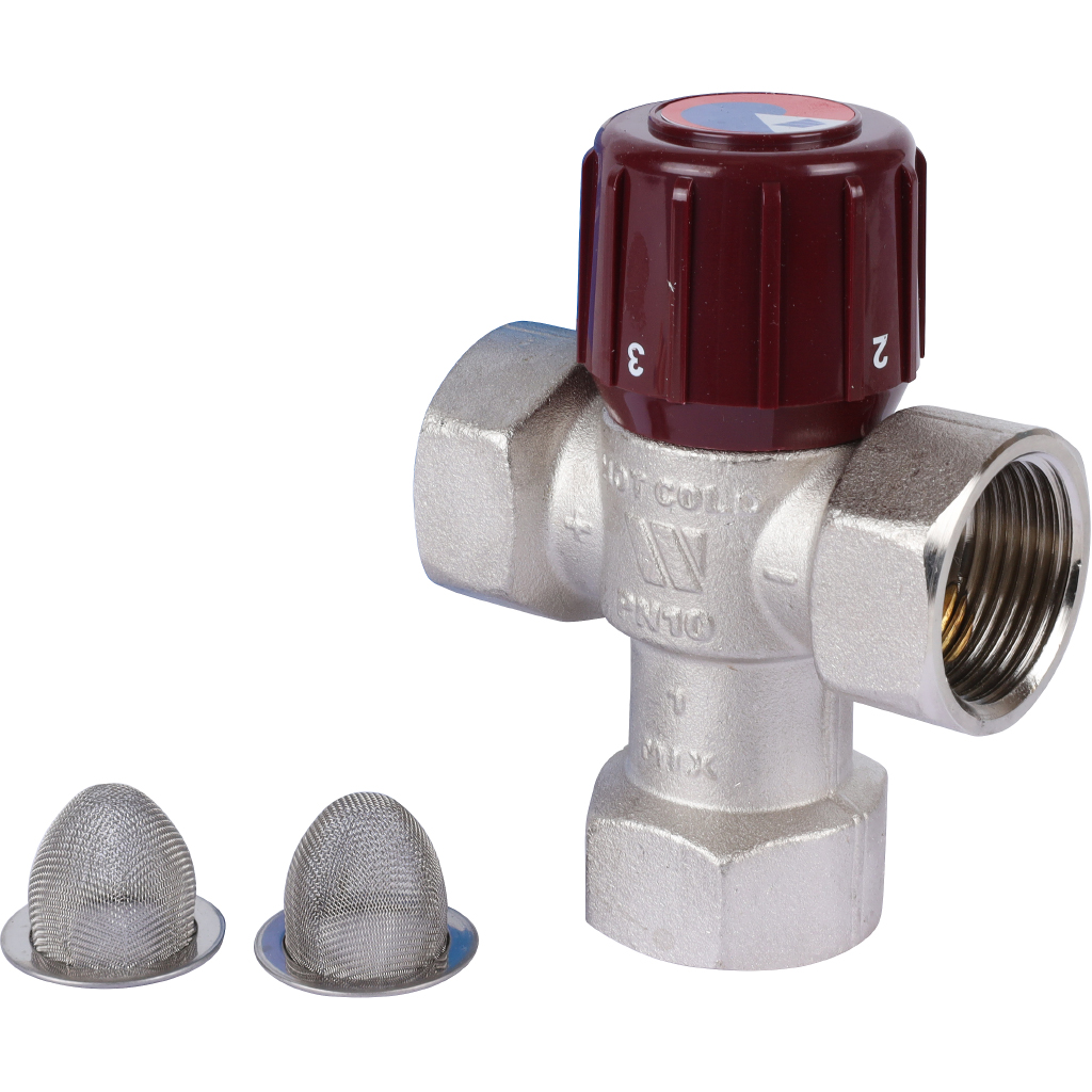 Терморегулирующий подмешивающий клапан Watts AM6111C1 1 AQUAMIX 32-50C 1 IG, 10017423