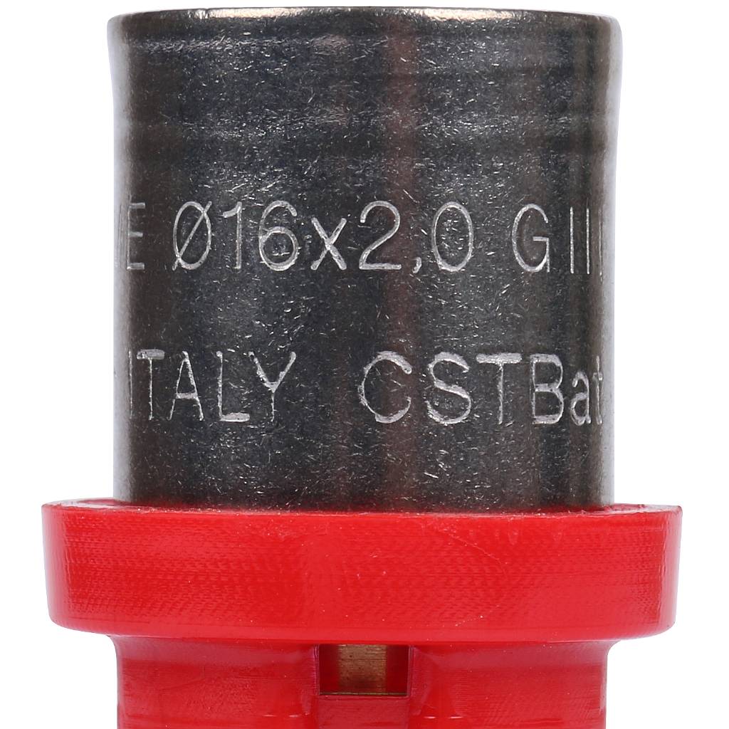 Муфта TIEMME 16x16 для металлопластиковых труб прессовой, 1650016