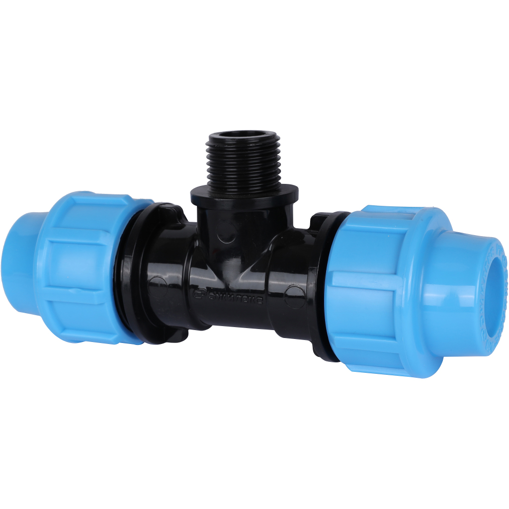 Тройник Джилекс с наружной трубной резьбой 20 x 1/2” x 20, 9430