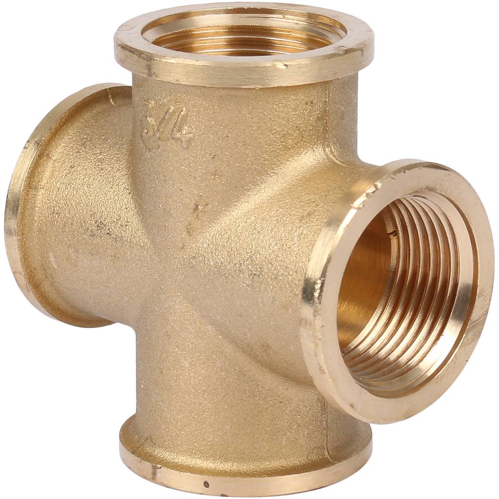 Крестовина TIEMME ВВ 3/4 для стальных труб резьбовой, 1500065