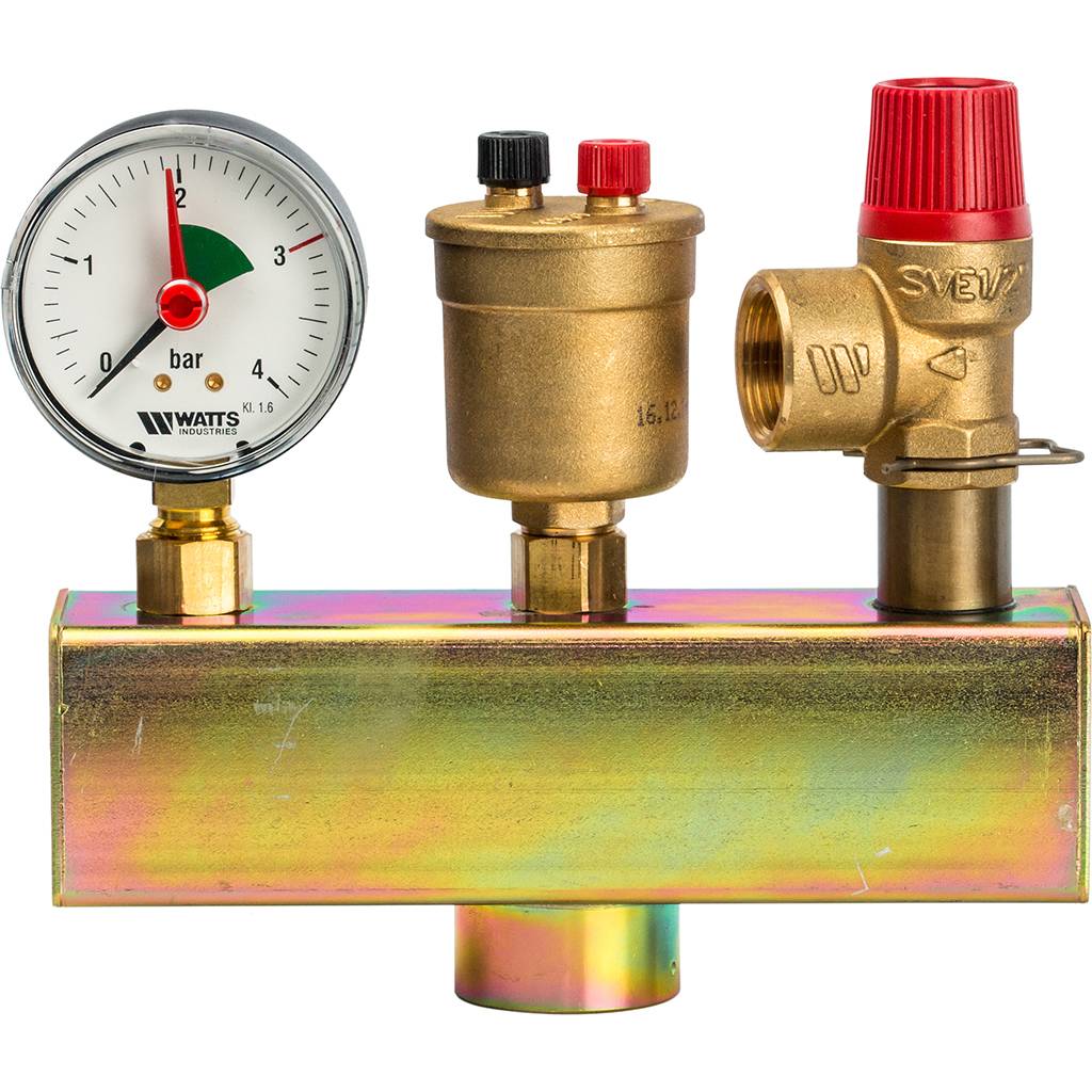 10005200 (10005231(02.71.239)) Watts KSG/PF30/ISO Группа безопасности в теплоизоляции 3 бар