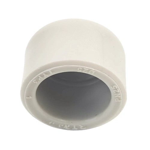 Заглушка PPR  25, PN25 серый, РТП