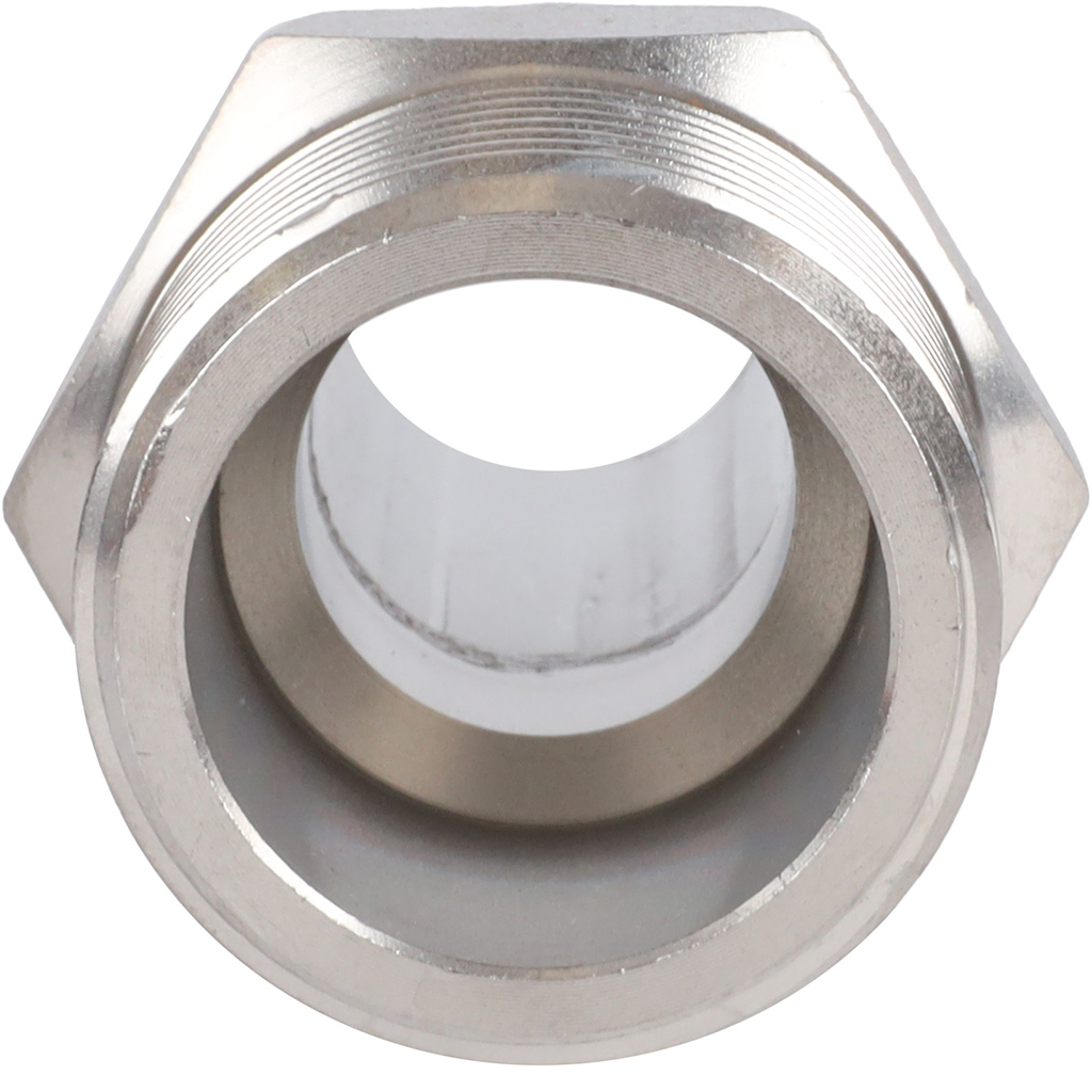 Вставка переходная НПр-НР ROMMER 22х1 из нержавеющей стали прессовой, RSS-0024-000221