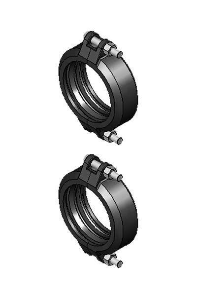 Комплекты соединений Meibes BigFixLock Компл. соед-ий Victaulic Ду80хДу100 со стрелки на коллектор,угл. соед-е,без изоляции, м/о расст.225, M66258.634