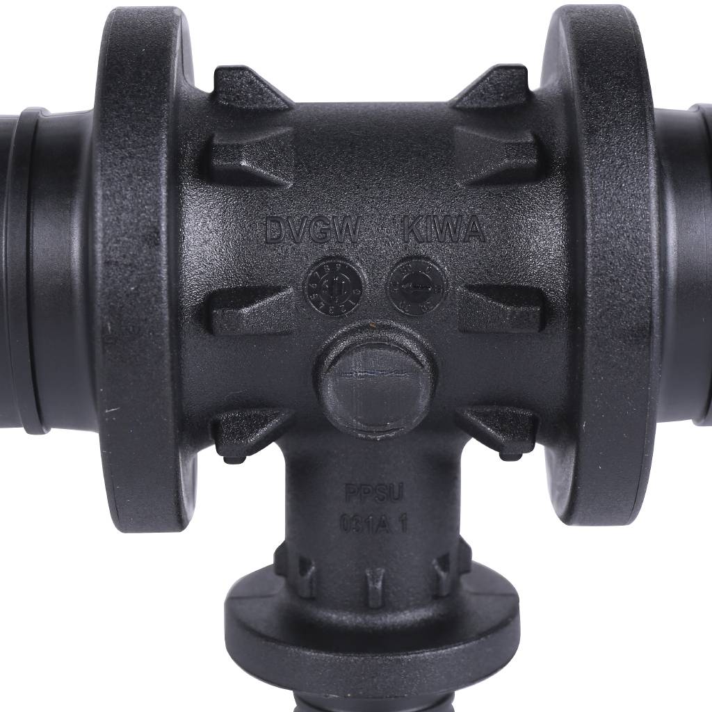 Тройник РЕХАУ RAUTITAN с уменьшенным боковым проходом 32-16-32 PX, 11600641001