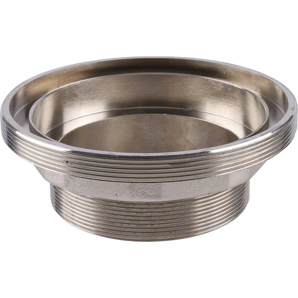 Муфта разъемная Kalde с наружной резьбой 110x4 для полипропиленовых труб под сварку (цвет белый), 3252-tum-110400