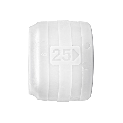 Гильза радиальная PE 25 (10 шт), белый,RTP