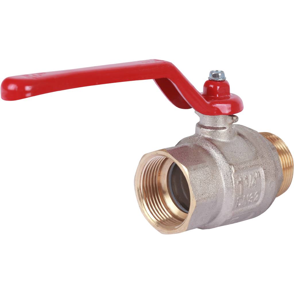 Кран шаровой Itap IDEAL 091 1 1/4 муфта/резьба полнопроходной (рычаг)