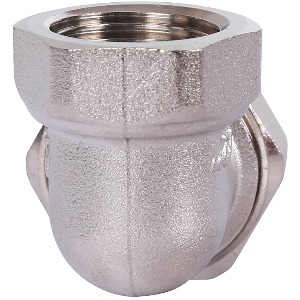 Разъемное угловое соединение STOUT американка ВН, никелированное 1/2, SFT-0059-000012