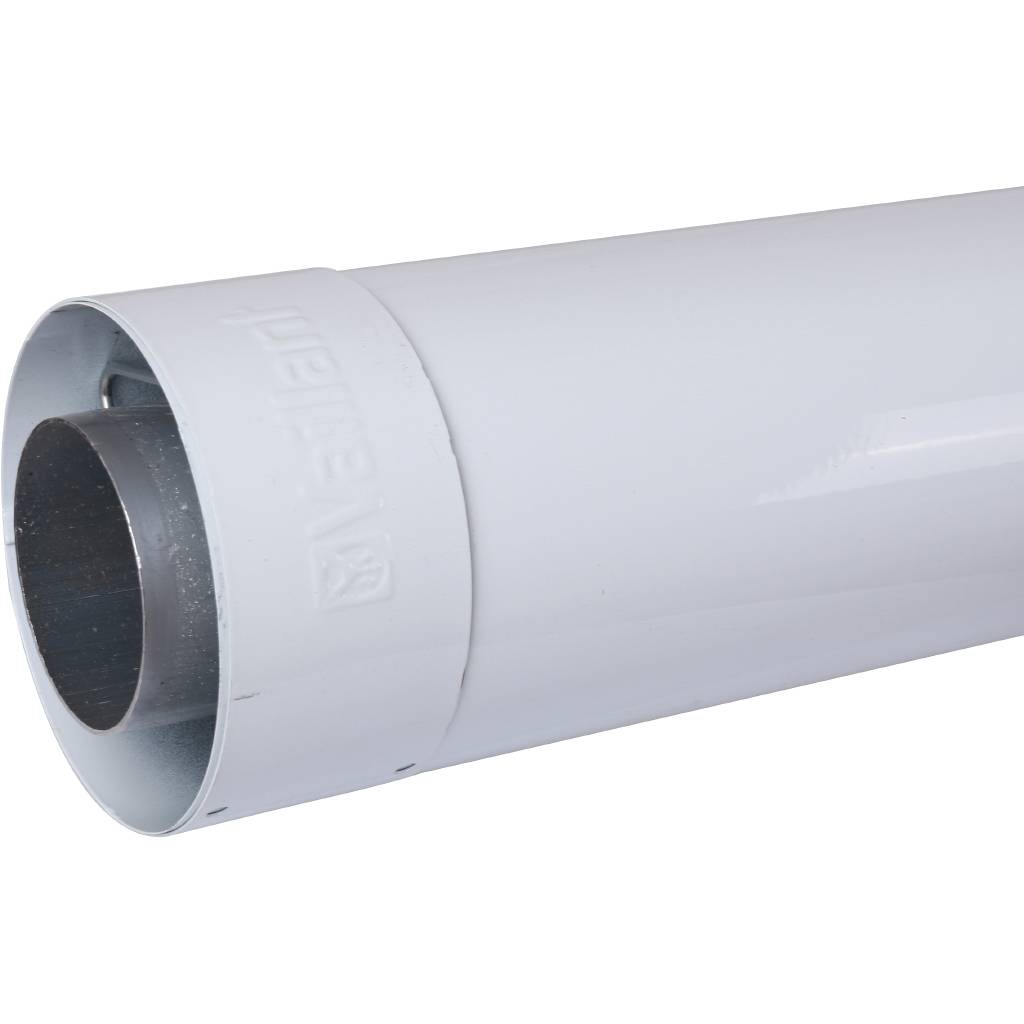 Труба Vaillant 2,0 м DN 60/100 белая, 303803