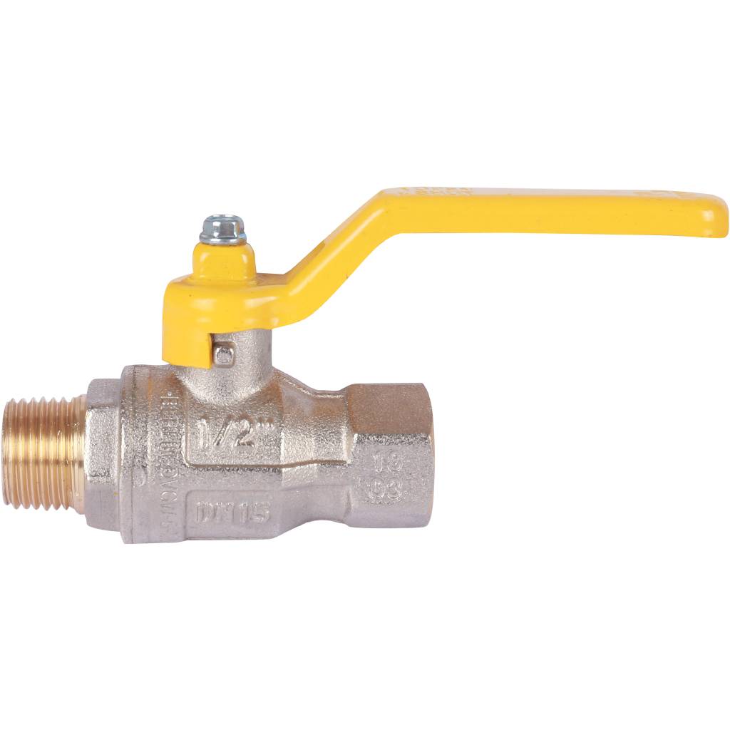 Кран шаровый Itap BERLIN 071 1/2 муфта/резьба для газа полнопроходной (рычаг), 26078e