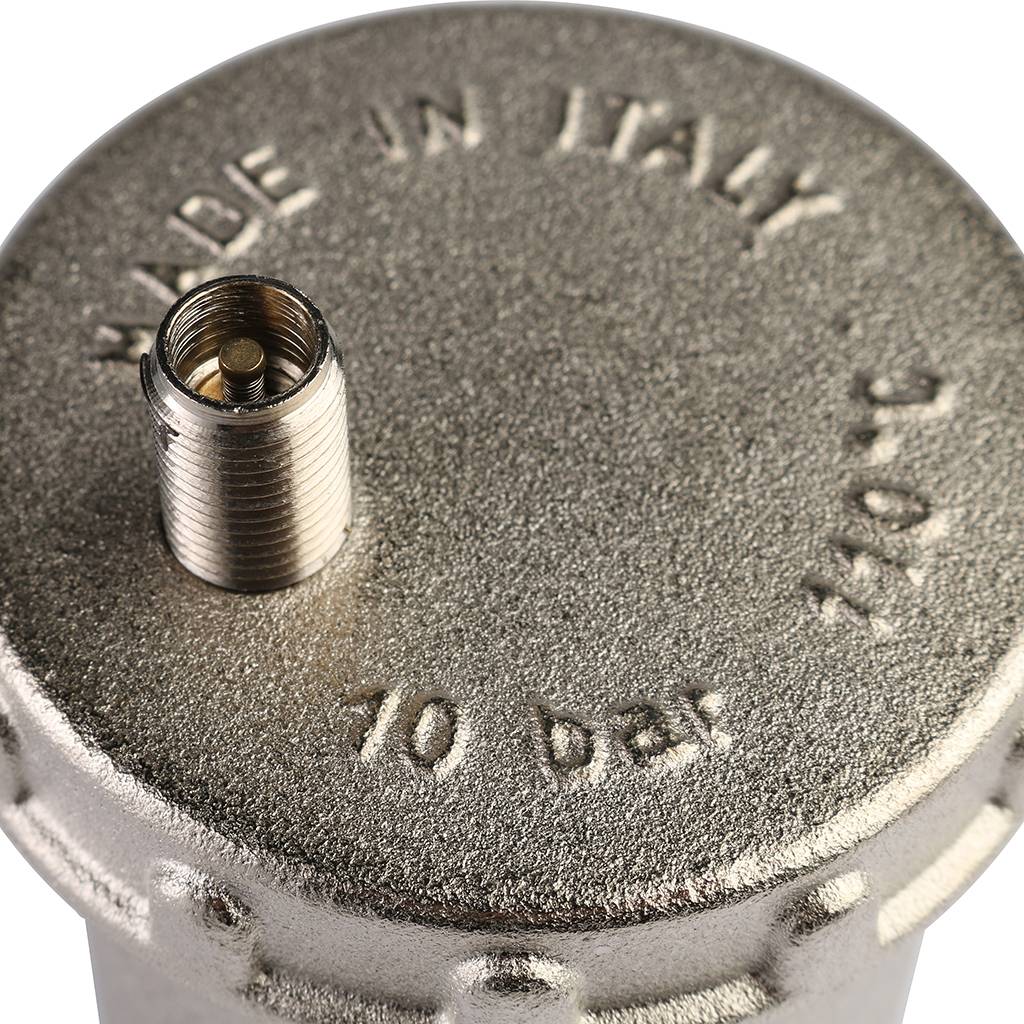 Автоматический воздухоотводчик STOUT 3/4 прямое подключение (латунь)