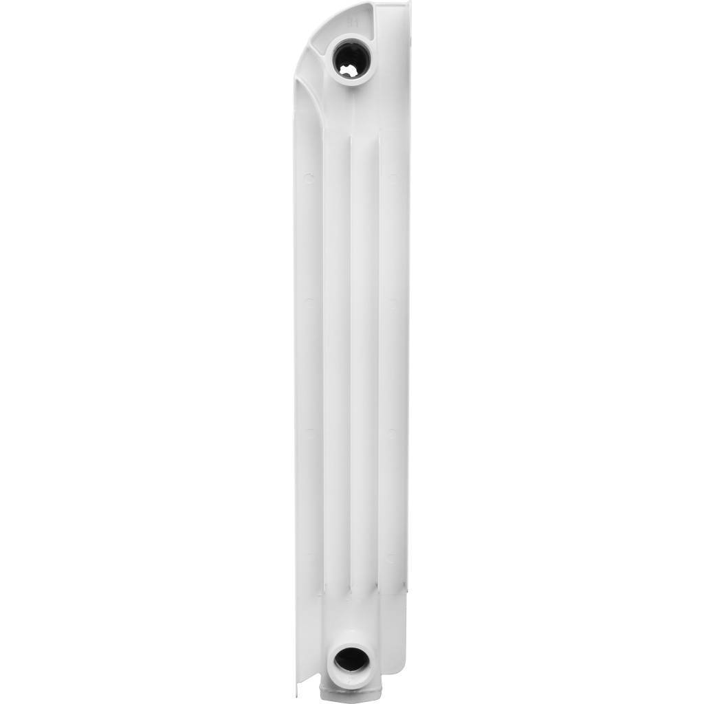 Радиатор алюминиевый Global VOX- R 500 10 секций боковое подключение (белый RAL 9010), VX05001010