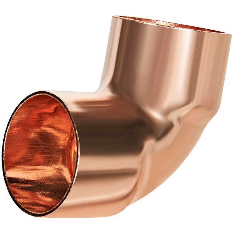 Угол JINTIAN 90° ВП-ВП 22 из меди под пайку, JT-1509022